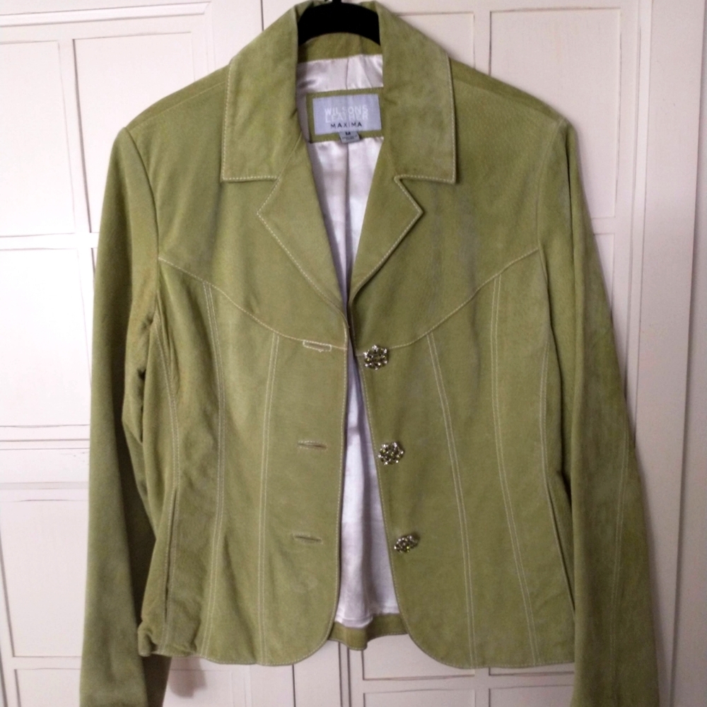 Wilson Leather genuine suede leather jacket